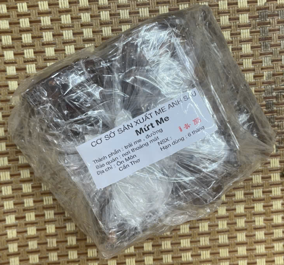Mứt me Anh Sáu 2,5kg